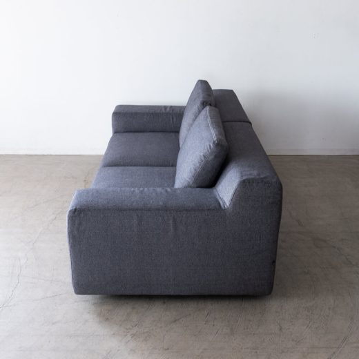 ［現品SALE］GRESソファ 2140 背クッション×2 / F399 （ソファ替えカバー張地E197付属） 生地 F399