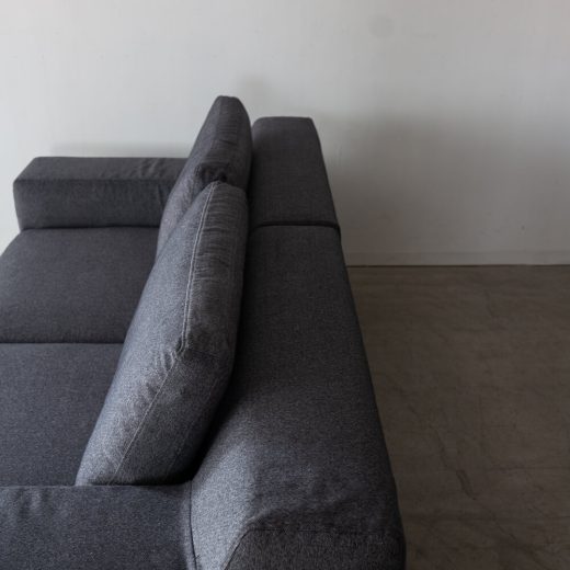 ［現品SALE］GRESソファ 2140 背クッション×2 / F399 （ソファ替えカバー張地E197付属） 生地 F399