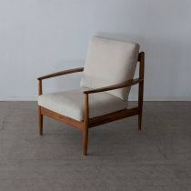 アウトレット家具の［現品SALE］EDDA 1Pソファ ベージュ LS30301A