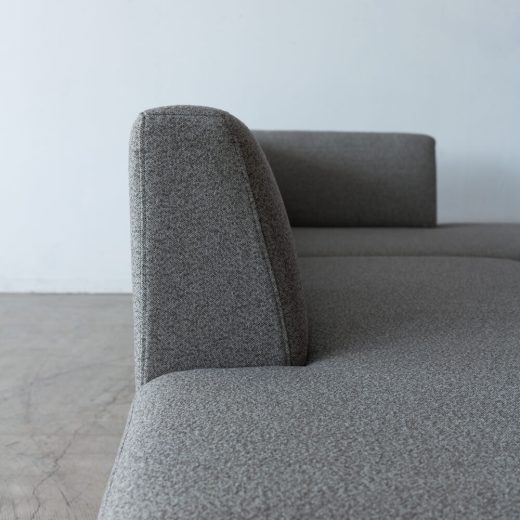 ［期間限定SALE］リトルコロン 1450カウチソファ（R）＋シェーズロング（L）レッドオーク/オイル 張地：ランクC / ブランカGY