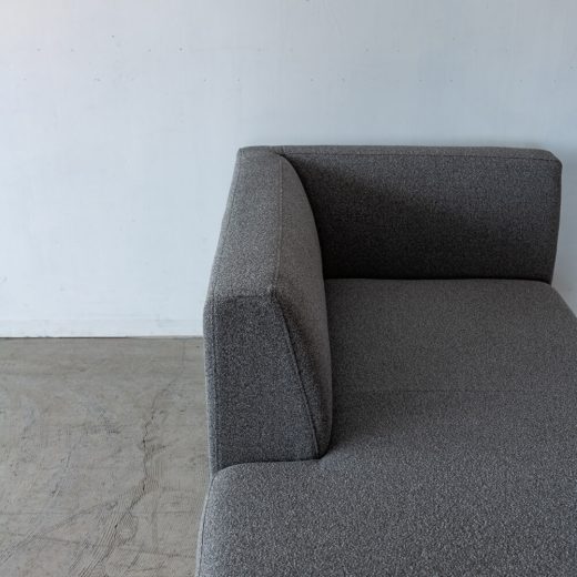 ［期間限定SALE］リトルコロン 1600片肘ソファ（L）ウォールナット / オイル 張地：ランクC ブランカD/GY