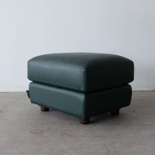 ［現品SALE］オットマン dura 本革グリーン OM40101Q