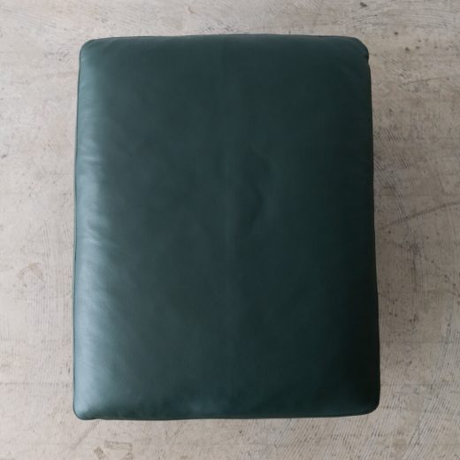 ［現品SALE］オットマン dura 本革グリーン OM40101Q