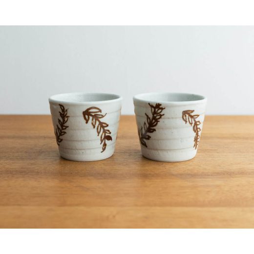【WEB限定】そば猪口 茶 小枝 -器市-