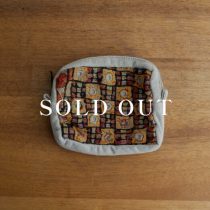 ヴィンテージ刺繍ポーチ L -Circus Parade-売り切れ