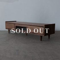 アウトレット家具の［現品SALE］ノーラ TVボード140 ウォールナット - ウレタン塗装 売り切れ