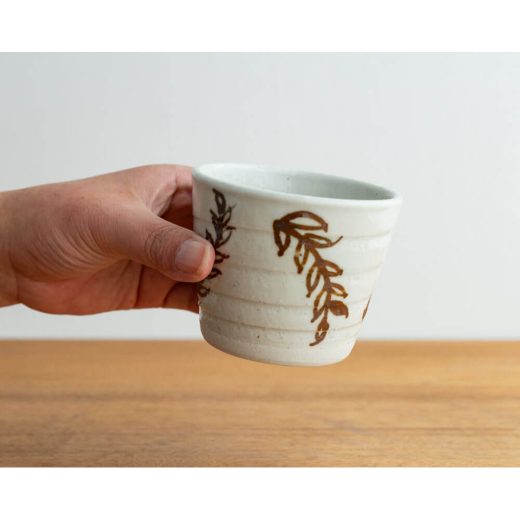 【WEB限定】そば猪口 茶 小枝 -器市-