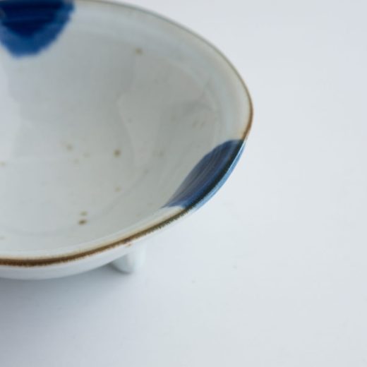 【WEB限定】水玉 三ﾂ足38鉢 -器市-