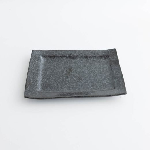 【WEB限定】銀黒 焼物皿 -器市-