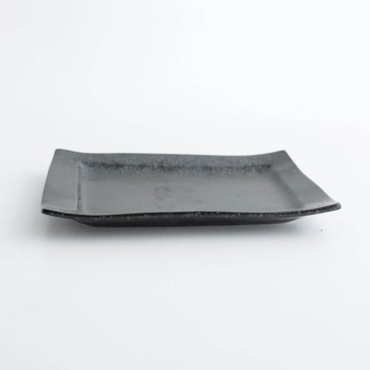 【WEB限定】銀黒 焼物皿 -器市-