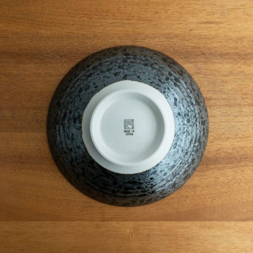 【WEB限定】黒真珠かやめ 8寸盛鉢 -器市-