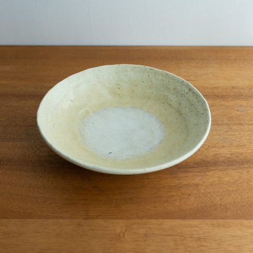 【WEB限定】悠々白砂 手捻り8寸盛皿 -器市-