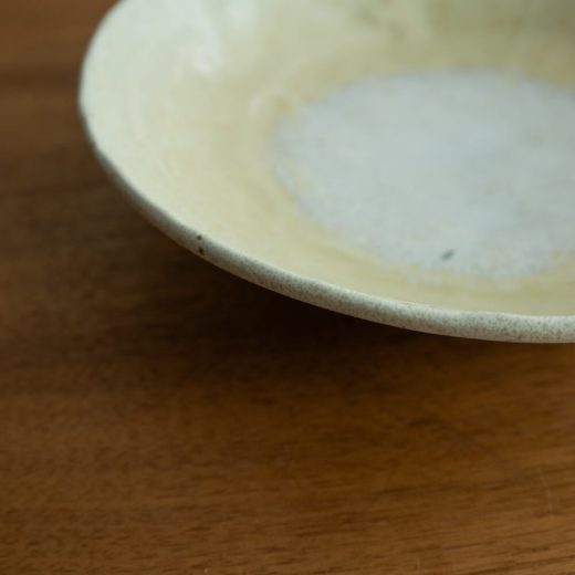 【WEB限定】悠々白砂 手捻り8寸盛皿 -器市-
