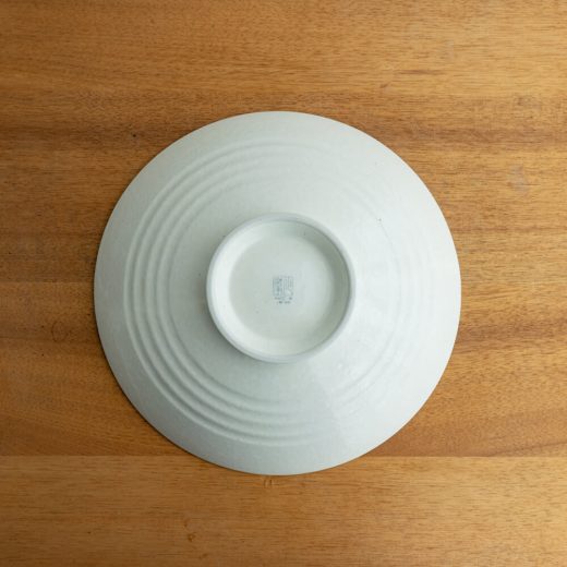 【WEB限定】粉引ブラウンライン9寸盛鉢 -器市-