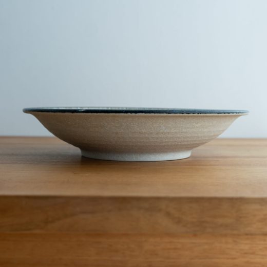 【WEB限定】砂目乱十草 円9.5盛皿 -器市-