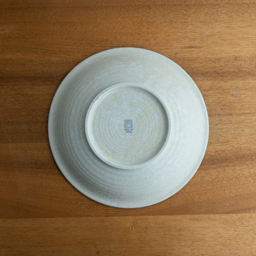 【WEB限定】砂目乱十草 円9.5盛皿 -器市-