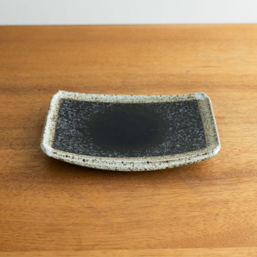 【WEB限定】油滴湖水 長角6寸皿 -器市-