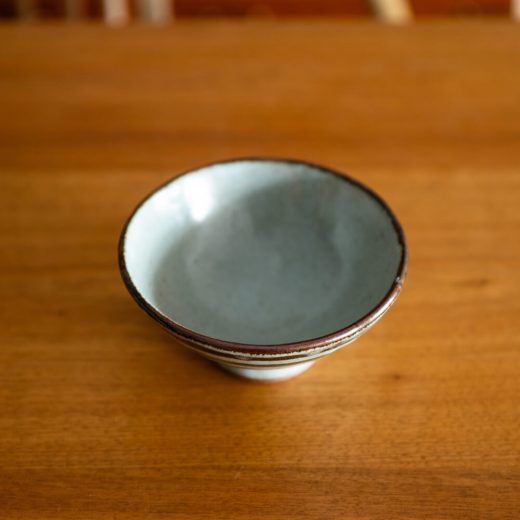 ブラウンボーダー茶碗 (大)