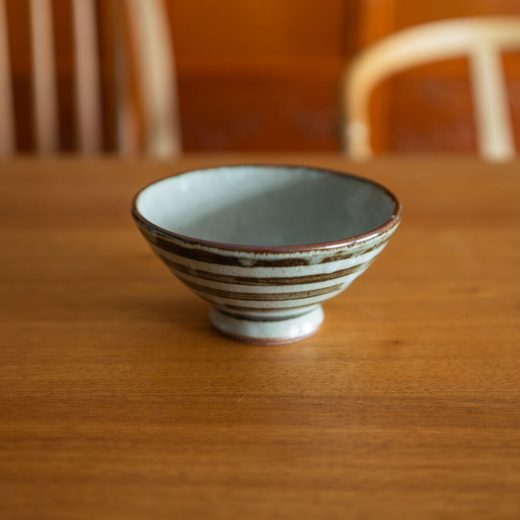 ブラウンボーダー茶碗 (大)