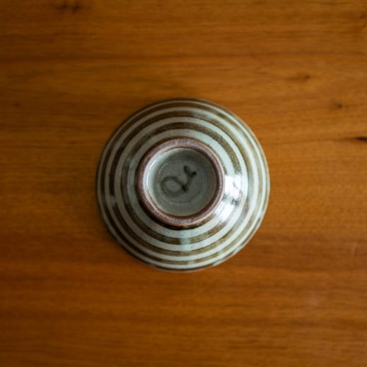 ブラウンボーダー茶碗 (大)