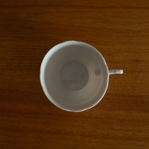 白磁フレア ティーカップ