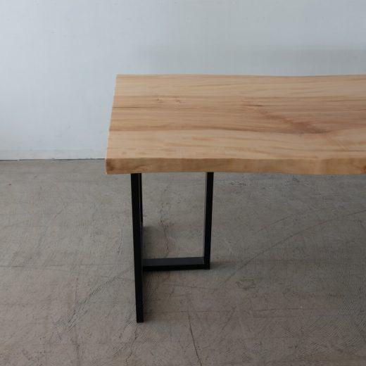 ［現品SALE］トチ一枚板 オイル仕上げ W1830×D760-680×H50