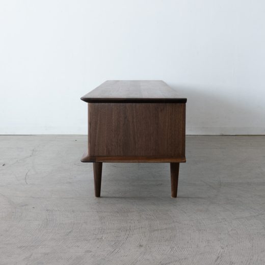［現品SALE］LIIVI  TVボード180 ウォルナット/クリア