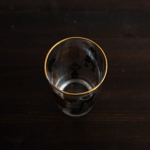 アンティークモチーフグラス