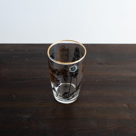 アンティークモチーフグラス