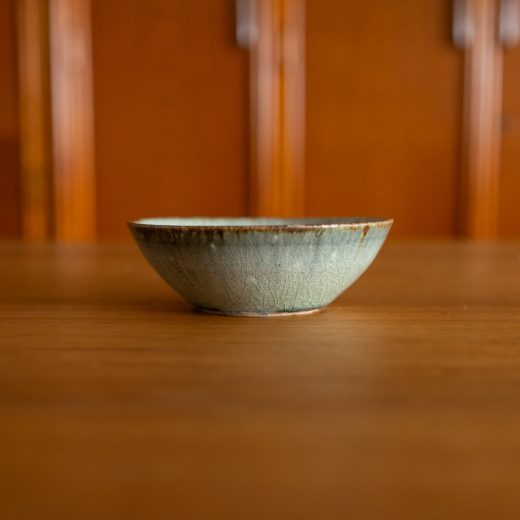 貫入灰紺小鉢