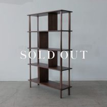 アウトレット家具の［現品SALE］Torneo ハイシェルフ 1570［DB］アカシア - ウレタン塗装 売り切れ
