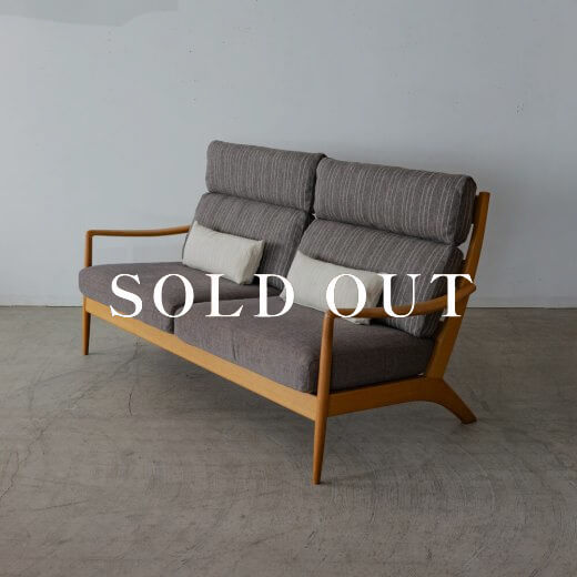 ［アップサイクル品］飛騨産業 VIOLA 2.5Pソファ WN101WL 売り切れ