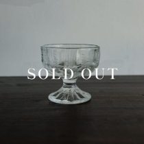 デッドストックのデザートグラス(ロックカット)売り切れ