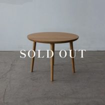 アウトレット家具の［数量限定SALE］BRIDGE 55 サイドテーブル - ホワイトオーク オイル仕上げ［NA］売り切れ