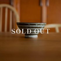 デッドストックのブラウンボーダー茶碗 (大)売り切れ