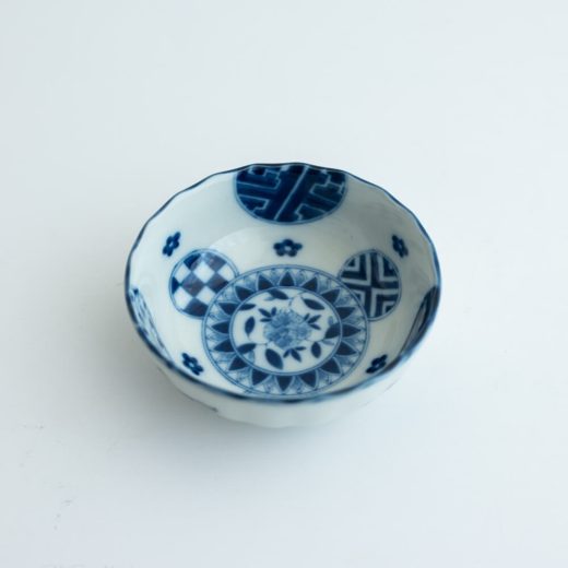 【WEB限定】丸小紋 菊割3.5小鉢 -器市-