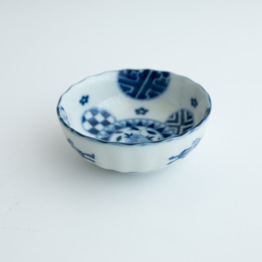 【WEB限定】丸小紋 菊割3.5小鉢 -器市-