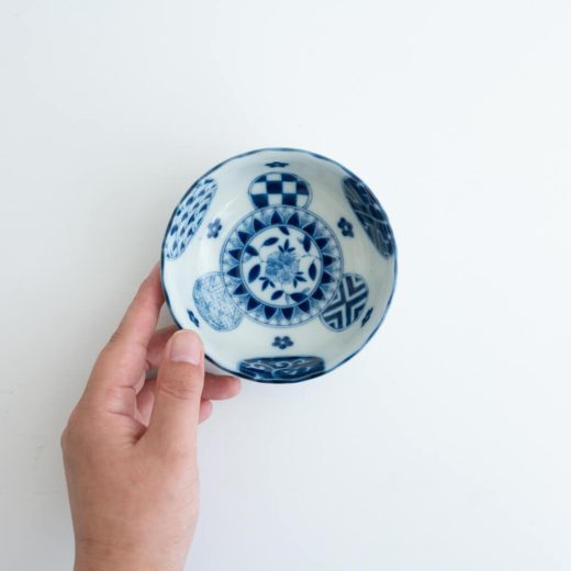 【WEB限定】丸小紋 菊割3.5小鉢 -器市-
