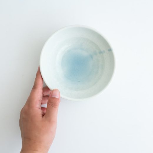 【WEB限定】氷結ブルー 輪二重4.5深鉢 -器市-