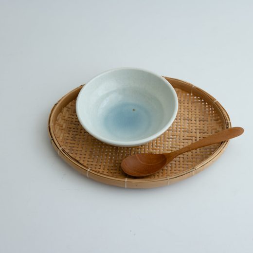 【WEB限定】氷結ブルー 輪二重4.5深鉢 -器市-