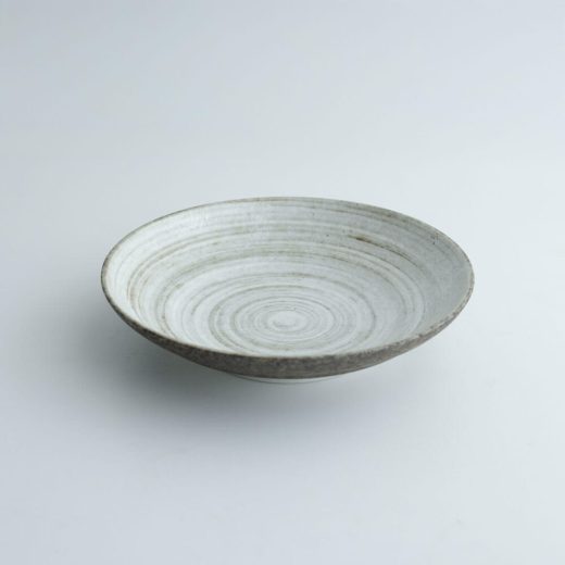 【WEB限定】旋風 茶 7.5麺皿 -器市-