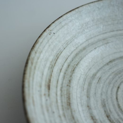 【WEB限定】旋風 茶 7.5麺皿 -器市-