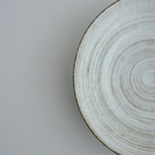 【WEB限定】旋風 茶 7.5麺皿 -器市-