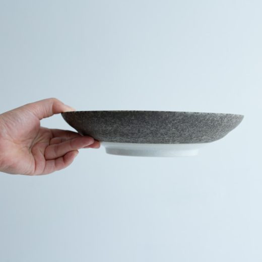 【WEB限定】旋風 茶 7.5麺皿 -器市-