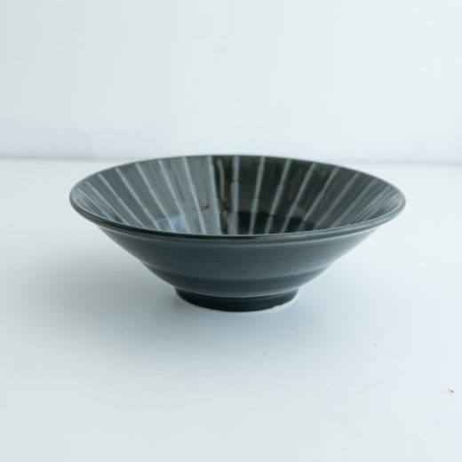 【WEB限定】Focus 黒 輪二重8寸深鉢 -器市-