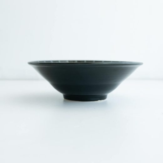 【WEB限定】Focus 黒 輪二重8寸深鉢 -器市-