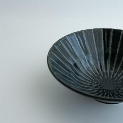 【WEB限定】Focus 黒 輪二重8寸深鉢 -器市-