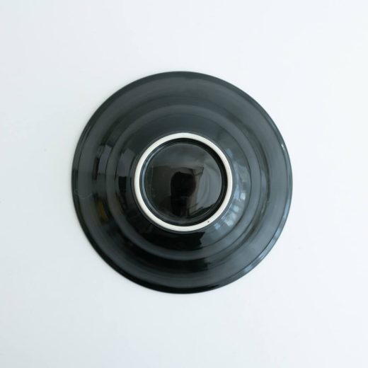 【WEB限定】Focus 黒 輪二重8寸深鉢 -器市-