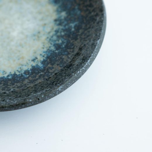 【WEB限定】悠々黒鉄 手捻り4寸皿 -器市-