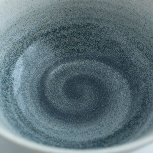 【WEB限定】里粉引 藍5.5多用丼 -器市-